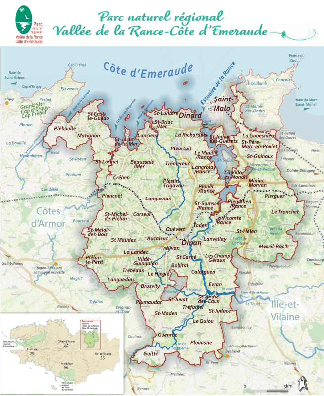 carte du parc jan 2025