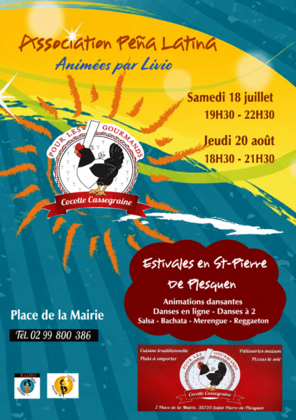 pena latina 18 juillet et 15 août