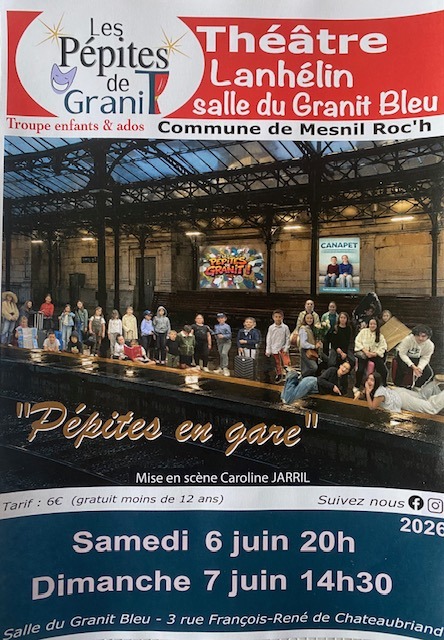pépites granit