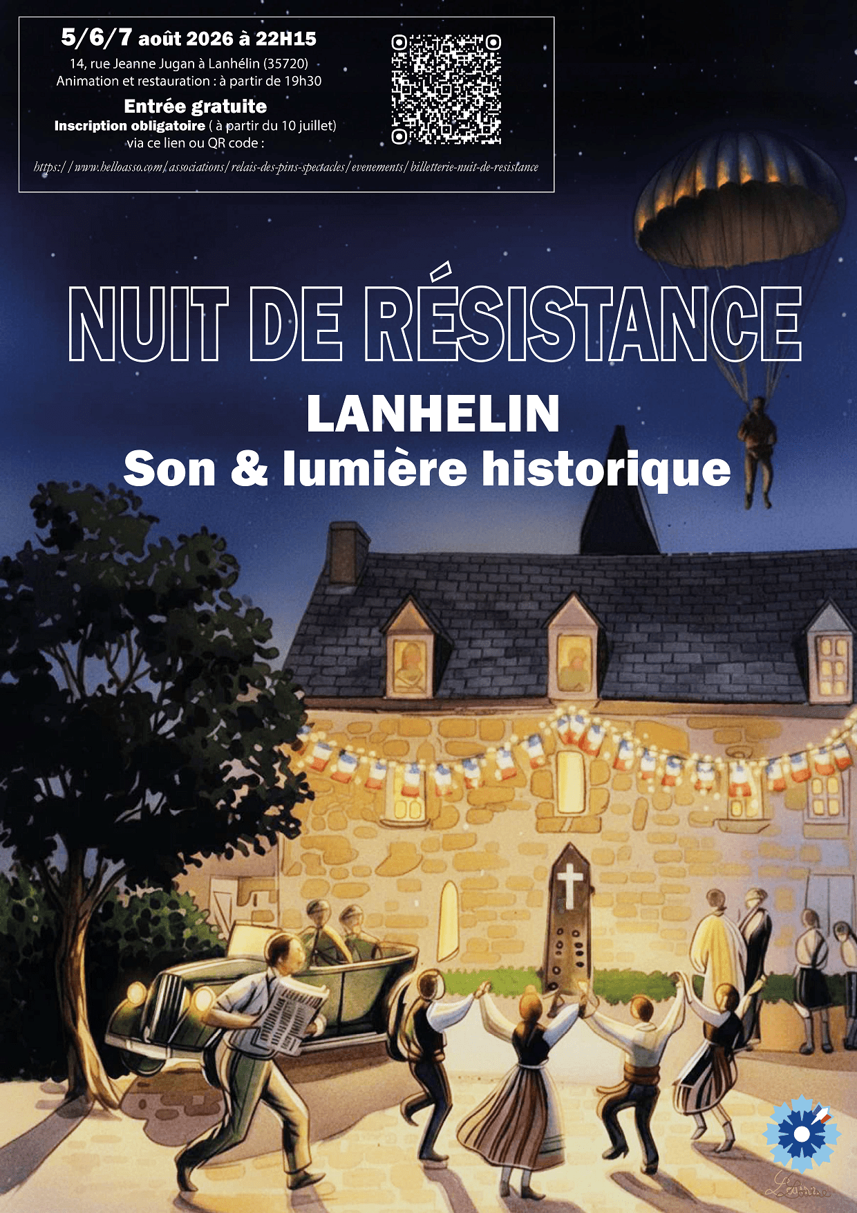 affiche nuit résistance